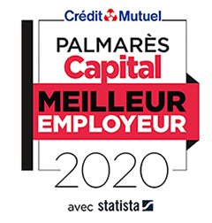 Le Crédit Mutuel et le CIC en tête des « Meilleurs employeurs 2020 » au Palmarès de Capital