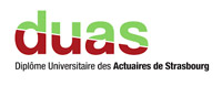duas - Diplôme Univesitaire des Actuaires de Strasbourg
